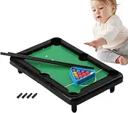 Tabletop Pool Table - Billiards Game Pool Table Set,Fun Pool Arcade Game Table, Family Board Games, Table Top Table for Adults, Kids