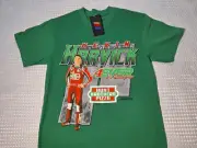 Nascar Kevin Harvick Racing 4 Ever A Champion Green Cotton T-shirt Size S