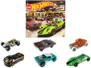 Hotwheels HDH52 "Hot Wheels Legends" 6 piece Set Diecast Model Cars