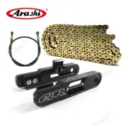 For Honda CBR600RR 2007-2012 Swingarm Extension + Brake Line + O-Ring Chain kit