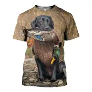 Xhunter Men's Hunting Outdoor 3d Dog Quick Dry T-shirt - Camo #3ddog