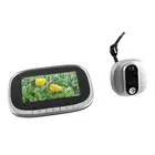 4.3In Peephole Camera Wifi Smart Video Door Viewer Motion Detection Night Vi ESY