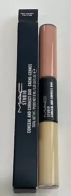 Mac Studio Conceal And Correct Duo - Pale Yellow / Pale Pink - .28 oz / 8 ml NIB