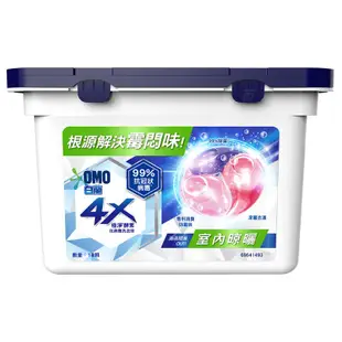 白蘭4X極淨酵素抗病毒洗衣球室內晾曬189G