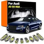 Interior LED Light Kit, For Audi A5 S5 RS5 8TA 8T3 B8 B9 Sportback Coupe 2007-2014 2015 2016 2017 Car Indoor Bulb