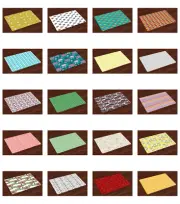Ambesonne Fabric Place Mats Set of 4 for Dining Room Kitchen Table