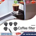 Coffee Cup Filter for Nespresso Reusable Capsule Refillable Pods (Black)