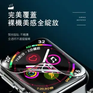 Applewatch 38mm 透明水凝膜手錶保護膜(Apple watch保護貼)