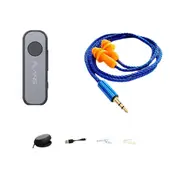 Ear Plugs Bluetooth Headset with Bluetooth Receiver for Work Hearing Protection Construction Site & Noisy Environments As Shown