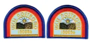 ALIEN Movie U.S.C.S.S. Nostromo Crew Shoulder patch Bundle 2pc Iron on (MTA1)