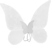 WRITWAA Snowflake Butterflies Wings Fairy Wings for Girls Stage Performance Costume Party Decorations Light Weight for Boys and Girls
