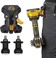Spider Tool Holster - Improve The Way You Carry Your Power Drill, Driver, Multitool, Pneumatic, Multi-Tool and More on Your Belt - Compatible with All Major Tool Brands