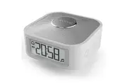 Oregon Scientific 8.5cm Dream Science Smart Bluetooth Alarm Clock w Mic Silver