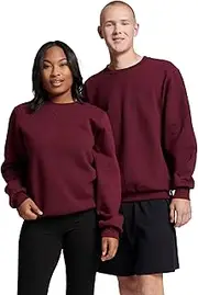 [Russell Athletic] Men's Dri-Power Fleece Sweatshirts, Moisture Wicking, Cotton Blend, Relaxed Fit, Sizes S-4x
