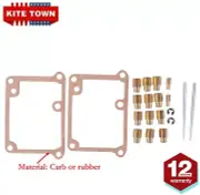 Full Jet Kit Include 12 Main Jets 2 Pilot 2 Needles MIKUNI For Yamaha Banshee