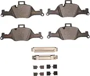 Dynamic Friction Company 5000 Euro Ceramic Brake Pads and Hardware Kit