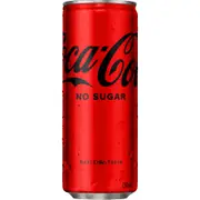 Coca-Cola No Sugar Can 250mL