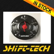 ST1285 DUCATI STREETFIGHTER V4 QUICK RELEASE CNC GAS CAP MADE IN ITALY - Red