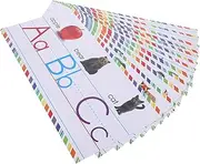 Homoyoyo 2pcs Alphabet and Number Line and Letters Numbers Educational Bulletin Board Posters for Classroom Wall Decoration Engaging Learning for Preschool