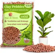 Clay Pebbles for Plants Pebbles Indoor Plants Natural Clay Drainage Decoration..