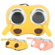 Chocolate Melting Pot Electric Chocolate Fondue Melting Machine W/Double Pot Hot