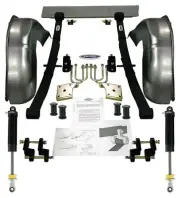 DETROIT SPEED MINI-TUB KIT,2" DROP,68-69 CAMARO,FIREBIRD,LEAF SPRINGS,SHACKLES (for: Chevrolet)