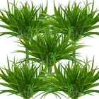 32 Pcs Artificial Grass Fake Plants 17.3in Outdoor Plants UV Resistant Faux