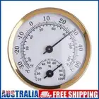 # Mechanical Thermometer Hygrometer Temperature Humidity Meter (Gold)