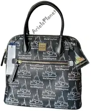 Walt Disney World 50th Anniversary Dooney & Bourke Holographic Castle Tote Bag