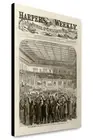 Canvas Print: Scene In The House On The Passage Of The Proposition To Amend The