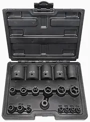 External Torx Plus Socket Set 6 Point EP Socket EP4, EP5...EP11, EP12...EP32 with 1/2'' 3/8'' 1/4'' Dr E-Torx Plus Socket 19pc Easy to carry