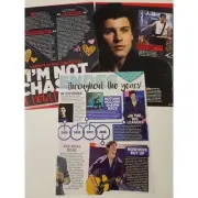 Shawn Mendes 3 Page Article/Clipping