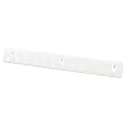 SKÅDIS hook rack, white
