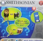 Smithsonian What Was I Thinking Pressman Board Game