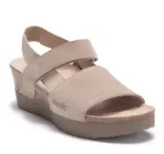 NIB $150 Birkenstock Papillo Linda Platform Wedge Sandal in Taupe!