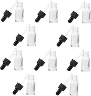 Glass Essential Oil Dispenser Bottles 10ml Refillable Dropper Bottles Perfume Sample Travel Size
