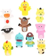 Pcs Boys and Girls Animal Hand Finger Puppets Interactive Educational Toys for Toddlers Storytelling Playset for Boys and Girls