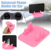 Phone Holder for Car Dashboard Mat Rubber Pad Mobile Phone Mount Holder Pink