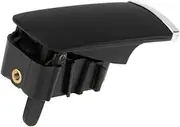 HAUAGEZWU Glove Box Lock Lid Handle No Hole Fit for Audi A4 8E B6 B7 2001-2007 8E1857131 Car Accessories(Black)