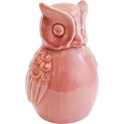 LVD Owl Sml Blush Decorative Sculpture Tabletop Home/Lounge Indoor Decor