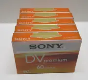 5 Sony TRV27 PR4 mini DV video tape for TRV50 TRV39 TRV38 TRV33 TRV30 camcorder