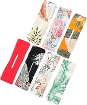 Healvian 7pcs Headband Maker Hairbands Women Makeup Remover Hair Band Styling Braided Hair Band Ponytail Holders Ponytail Hair Bands Through Puff Rotary Tool Hair Wrap Polyester Fiber