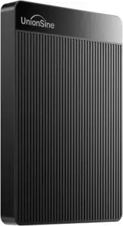 750GB 2.5" Ultra Slim Portable External Hard Drive HDD-USB 3.0 for PC, Mac Black