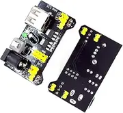 MB102 Breadboard Dedicated Power Module Compatible 5V 3.3V Adjustable Power Supply Module Step-Down Module for Arduino DIY Kit (5)