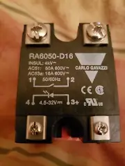 Carlo Gavazzi RA6050-D16 Solid State Relay 4.5-32v-dc 50a Amp 600v-ac