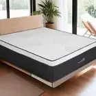 Queen Double King Single Size Mattress Memory Foam Pocket Spring 35cm Grey