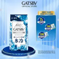 在飛比找蝦皮購物優惠-Gatsby 面部濕巾 ICE TYPE S 100% 棉超