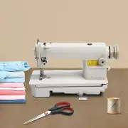 Industrial Leather Sewing Machine Heavy Duty Straight Stitch Sewing Machine