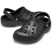 CROCS BAYA PLATFORM LINED SLING BACK CLOG WOMENS 6 MENS 4 UNISEX NEW FREE SHIP