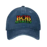 Jamaica Singer Reggae Rock Bob Marley Baseball Cap for Men Women Cotton Dad Hat
